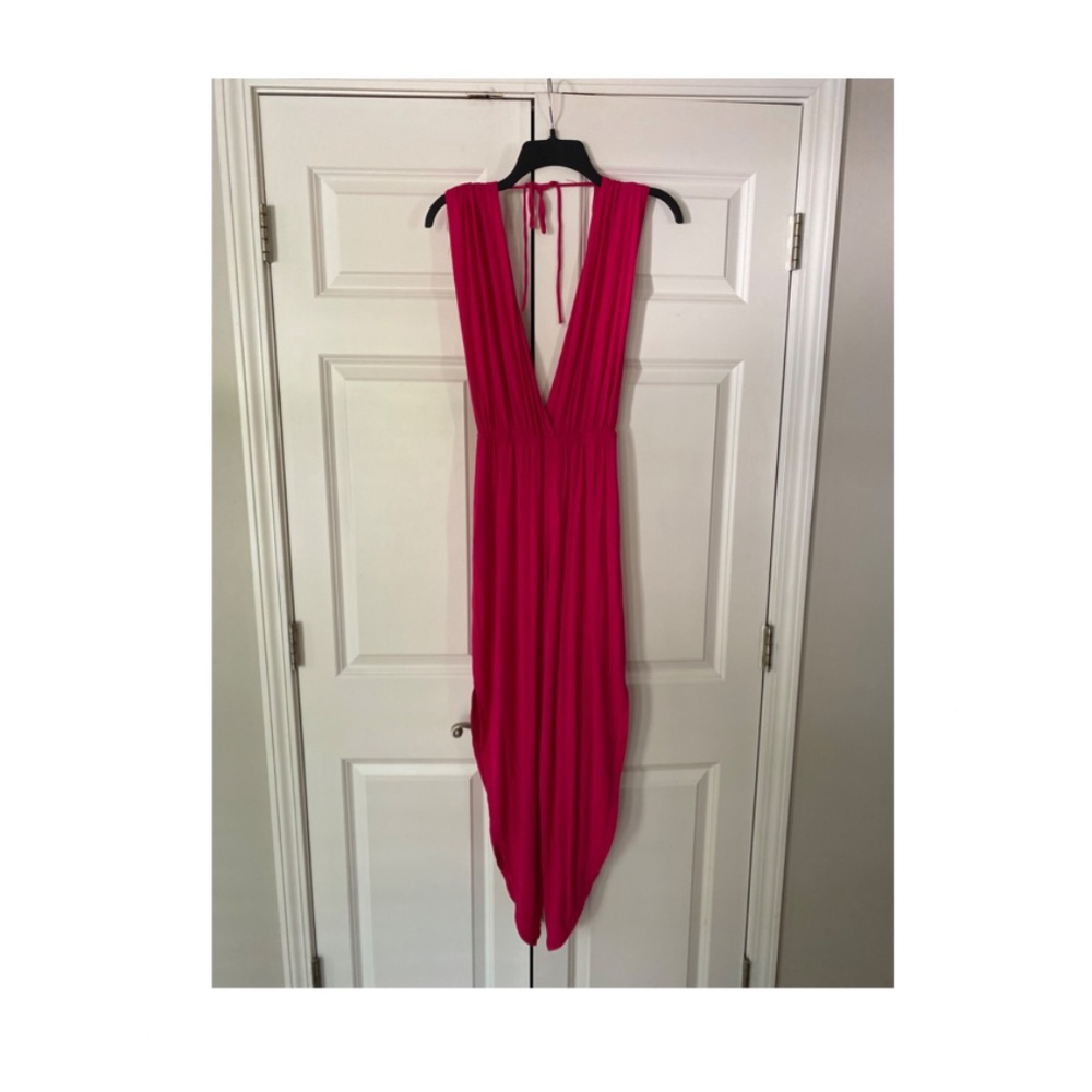 Juniper Blu Sleeveless Double V Jumpsuit - Picture 3 of 13